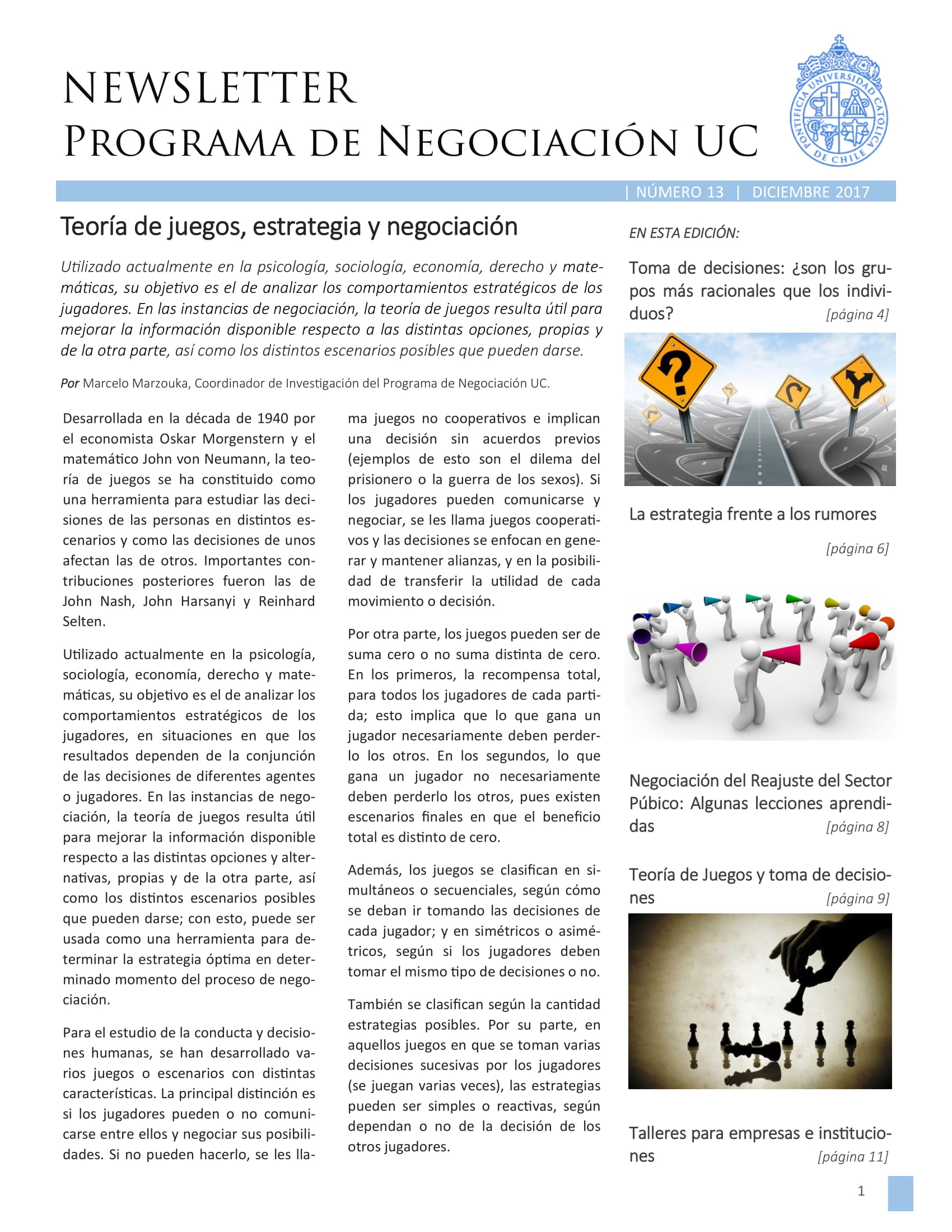 Newsletter N13 Diciembre 2017 01