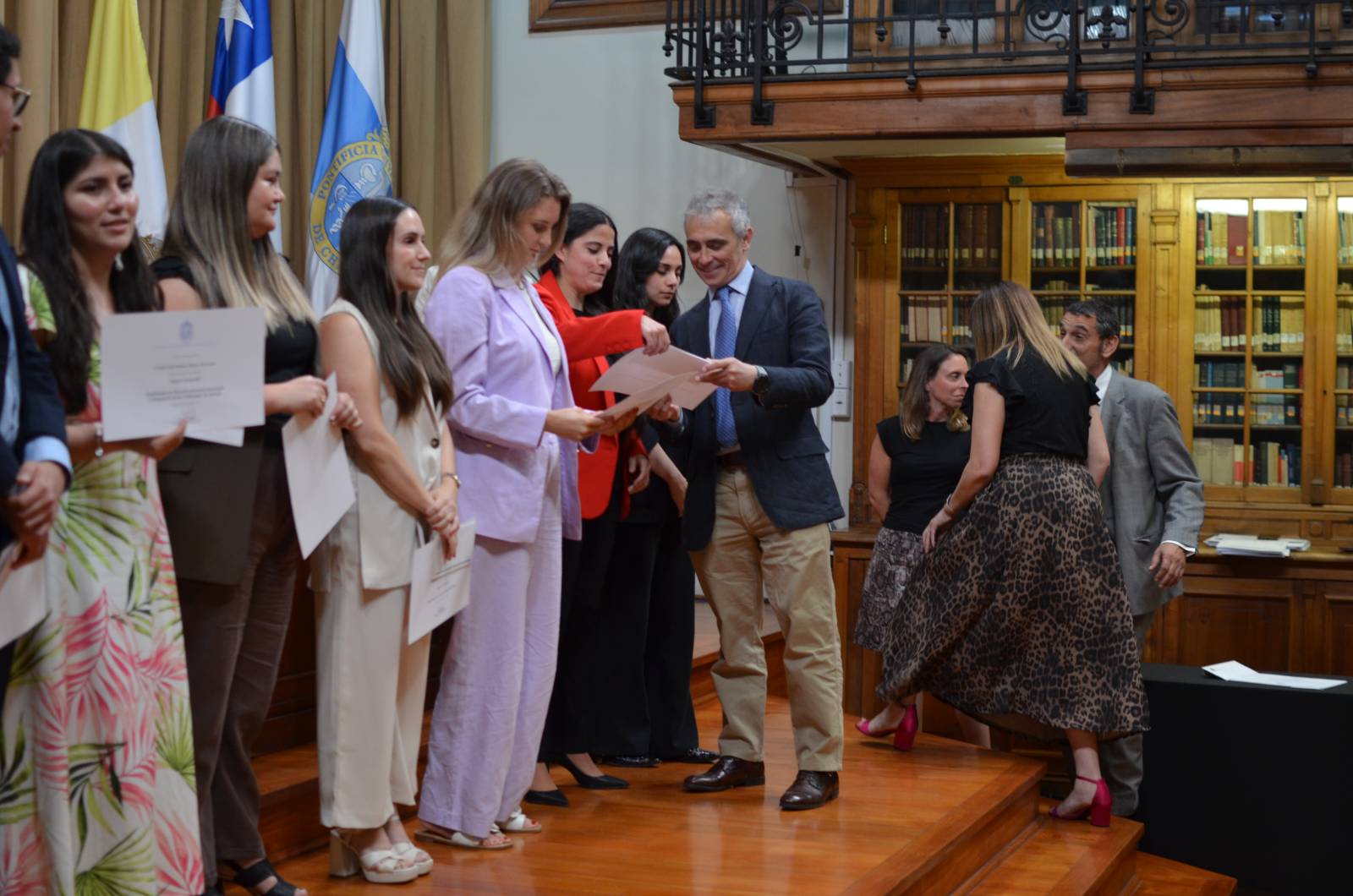 Ceremonia de certificación in-company